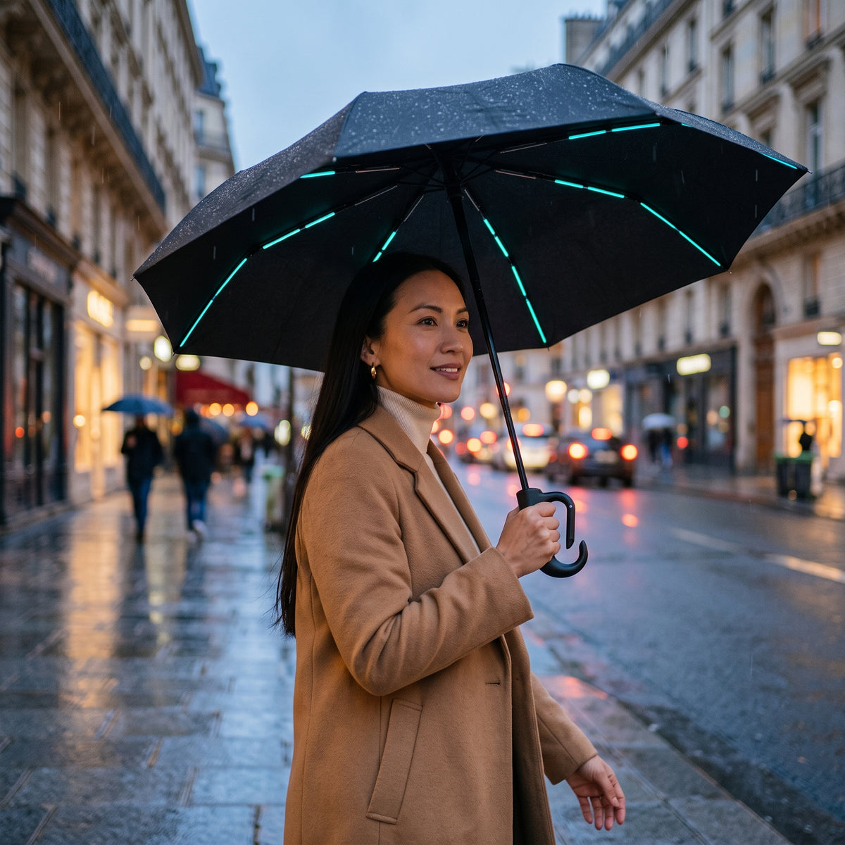 Parapluie Japonais pliant automatique